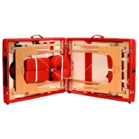 Masă de masaj Bodyfit 458 Red photo 4