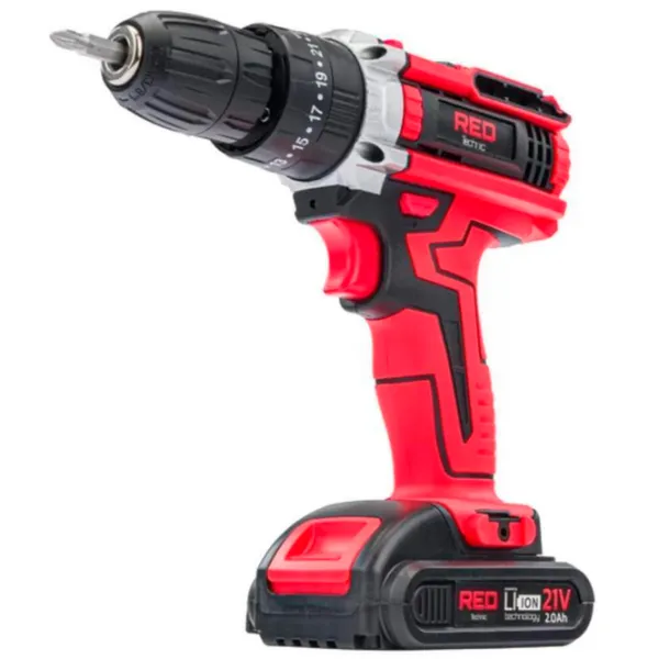 Mașină de găurit și înșurubat Red Technic RTWA0076 1350 rot/ min photo 1