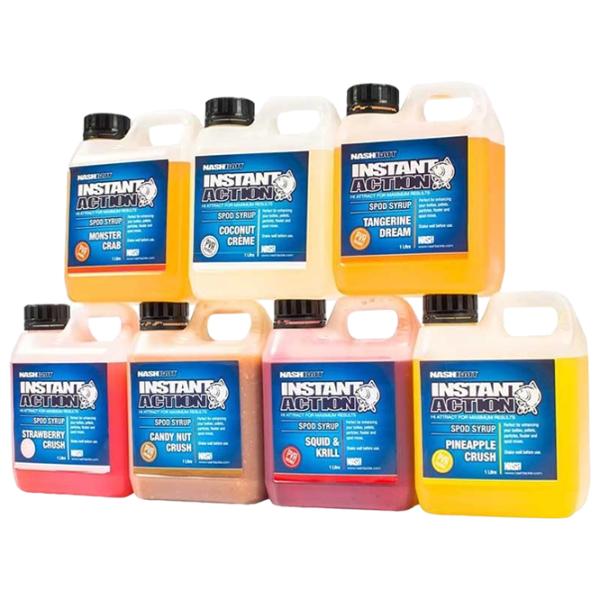 Добавка для приманки Nash Instant Action Spod Syrup Рыба photo 2