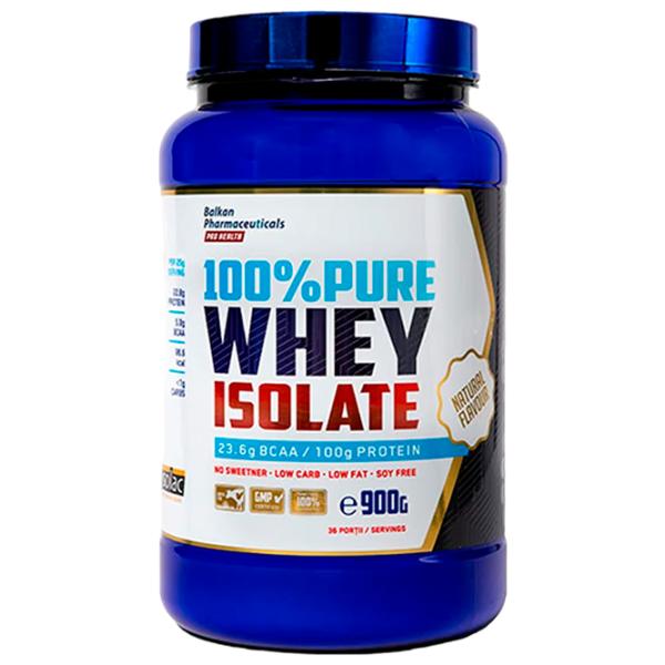 Proteină Balkan Pharmaceuticals 100% Pure whey isolate 900 g (4840982012396) praf/ Fără gust photo 1 Proteină Balkan Pharmaceuticals 100% Pure whey isolate 900 g (4840982012396) praf/ Fără gust photo 1