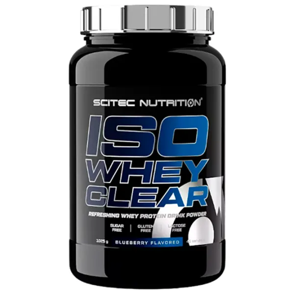 Proteină Scitec Nutrition Iso Whey Clear 1025 g (5999100029385) praf/ Coacăză photo 1 Proteină Scitec Nutrition Iso Whey Clear 1025 g (5999100029385) praf/ Coacăză photo 1
