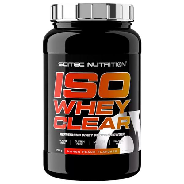 Proteină Scitec Nutrition Iso Whey Clear 1025 g (5999100026179) praf/ Mango, piersici photo 1 Proteină Scitec Nutrition Iso Whey Clear 1025 g (5999100026179) praf/ Mango, piersici photo 1
