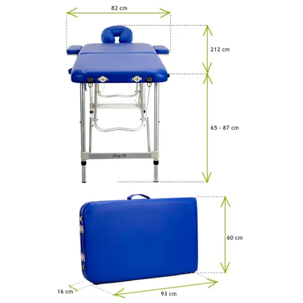 Masă de masaj Bodyfit 469 Blue photo 5