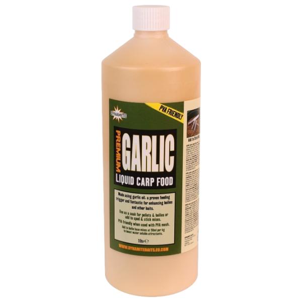 Добавка для приманки Dynamite Baits Liquid Carp Food Чеснок photo 1 Добавка для приманки Dynamite Baits Liquid Carp Food Чеснок photo 1
