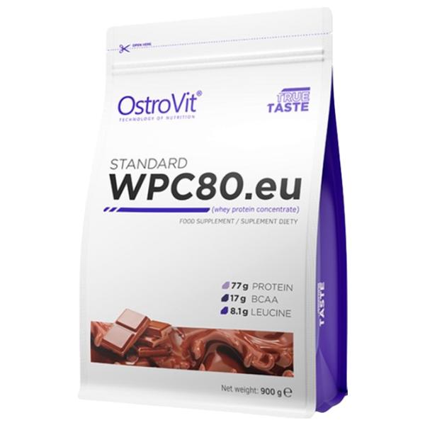 Протеин OstroVit STANDARD WPC80.eu 900 г (5902232610550) порошок/ Шоколад photo 1 Протеин OstroVit STANDARD WPC80.eu 900 г (5902232610550) порошок/ Шоколад photo 1