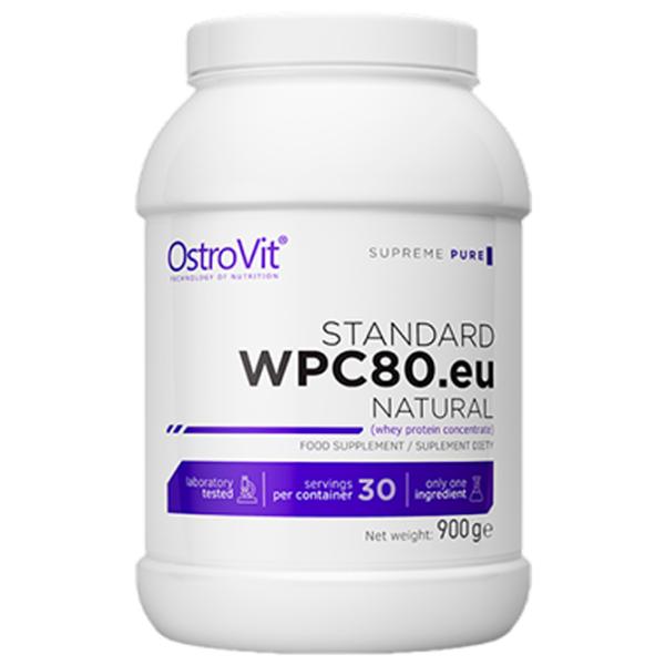 Протеин OstroVit STANDARD WPC80.eu 900 г (5902232610383) порошок/ Без вкуса photo 1 Протеин OstroVit STANDARD WPC80.eu 900 г (5902232610383) порошок/ Без вкуса photo 1