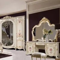 Dormitor Slonimmebel Athena 5D Spumă poliuretanică/ Cream photo 2
