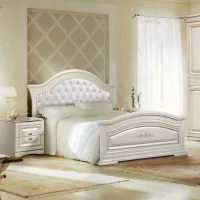 Спальня Slonimmebel Венера 21 ЛДСП/ Жемчуг