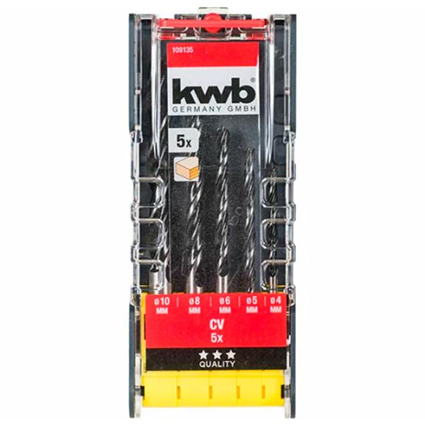Набор сверл KWB K109135 Cталь photo 1