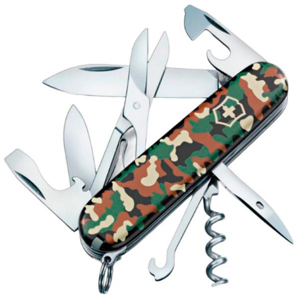 Мултитул Victorinox Climber кемпинговый/ нержавеющая сталь photo 1 Мултитул Victorinox Climber кемпинговый/ нержавеющая сталь photo 1
