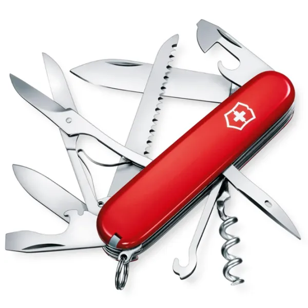 Мултитул Victorinox Huntsman кемпинговый/ нержавеющая сталь photo 1 Мултитул Victorinox Huntsman кемпинговый/ нержавеющая сталь photo 1