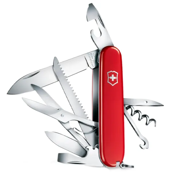 Мултитул Victorinox Huntsman кемпинговый/ нержавеющая сталь photo 2 Мултитул Victorinox Huntsman кемпинговый/ нержавеющая сталь photo 2