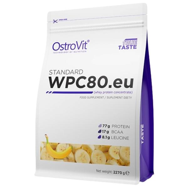 Протеин OstroVit STANDARD WPC80.eu 2270 г (5902232610758) порошок/ Банан photo 1 Протеин OstroVit STANDARD WPC80.eu 2270 г (5902232610758) порошок/ Банан photo 1