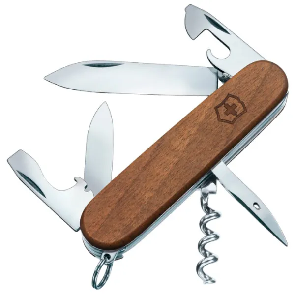Мултитул Victorinox Spartan Wood кемпинговый/ нержавеющая сталь photo 1 Мултитул Victorinox Spartan Wood кемпинговый/ нержавеющая сталь photo 1