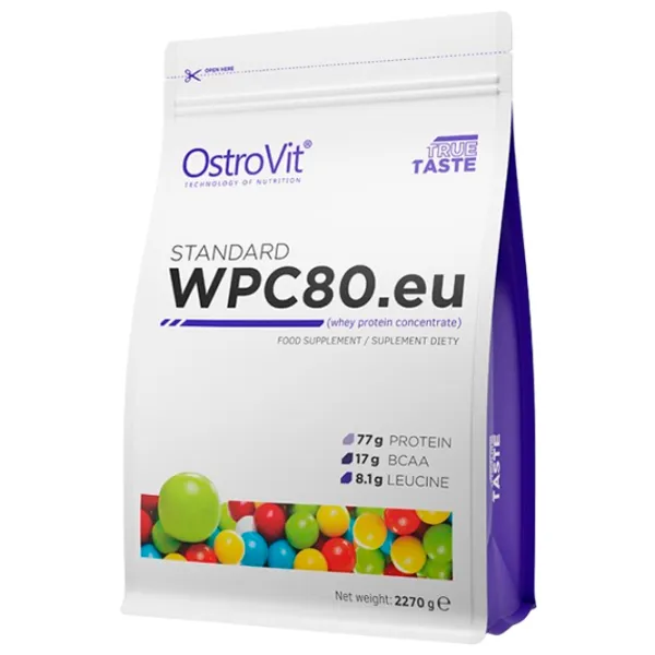 Proteină OstroVit STANDARD WPC80.eu 2270 g (5902232616118) praf/ Gumă photo 1 Proteină OstroVit STANDARD WPC80.eu 2270 g (5902232616118) praf/ Gumă photo 1
