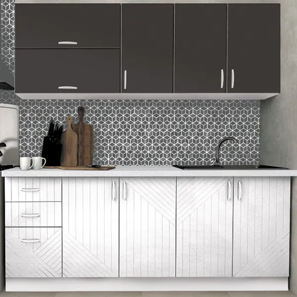 Кухня Modern Паола ДСП/ Anthracite photo 1