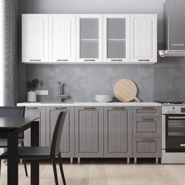 Bucătărie ML-Mobila Provence MDF/ Graphite photo 1 Bucătărie ML-Mobila Provence MDF/ Graphite photo 1
