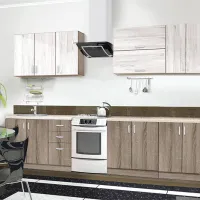 Кухня Modern Паола ДСП/ Дуб Крафт Белый