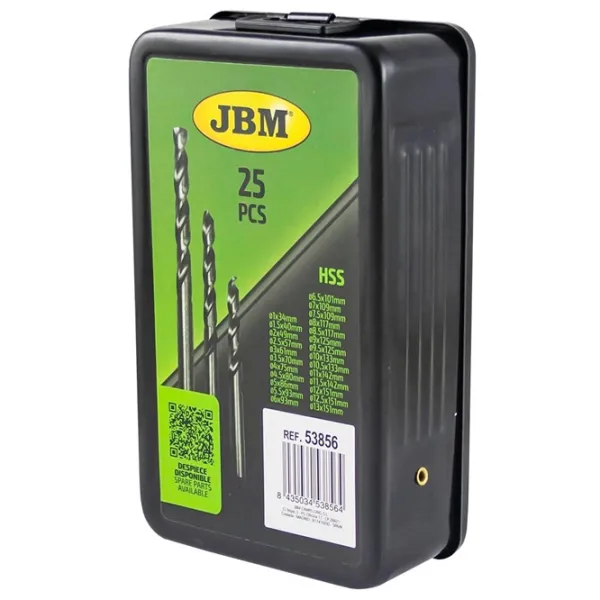 Набор сверл JBM 53856 HSS photo 3 Набор сверл JBM 53856 HSS photo 3
