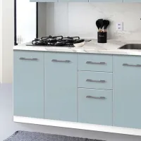 Кухня Modern Bono H110 ДСП/ Синий photo 2