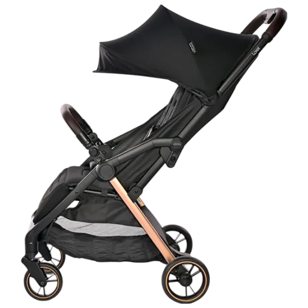 Детская коляска Lorelli Stroller Loret 10021982401/ Black photo 2