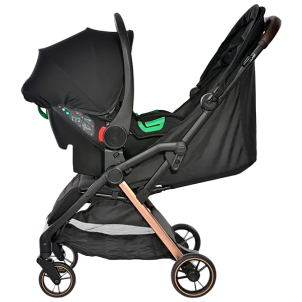 Детская коляска Lorelli Stroller Loret 10021982401/ Black photo 3