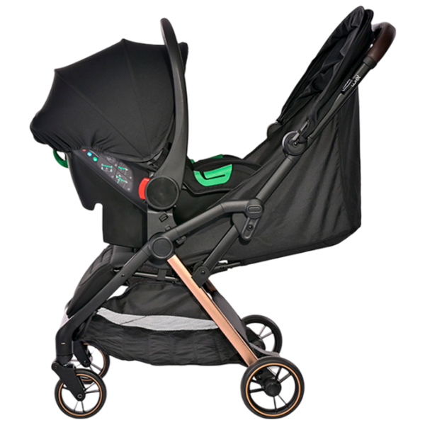 Детская коляска Lorelli Stroller Loret 10021982401/ Black photo 3