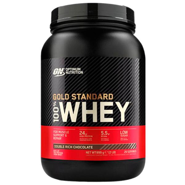 Proteină Optimum Nutrition GOLD STANDARD 100% WHEY 899 g (5060469988467) praf/ Ciocolată photo 1