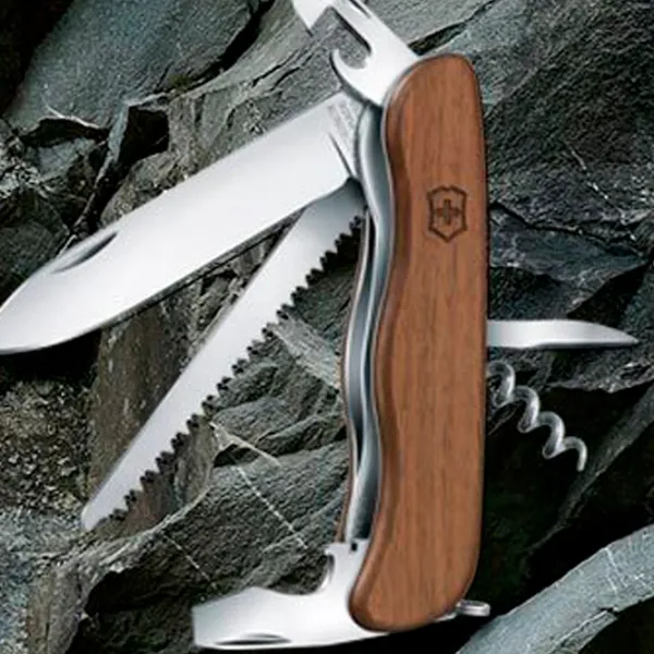 Мултитул Victorinox Forest Wood кемпинговый/ нержавеющая сталь photo 4 Мултитул Victorinox Forest Wood кемпинговый/ нержавеющая сталь photo 4