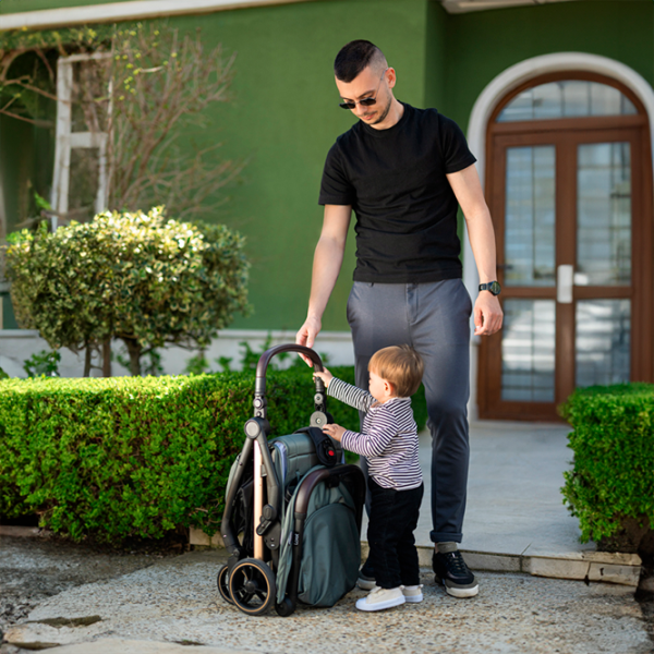 Детская коляска Lorelli Stroller Loret 10021982411/ Green photo 9