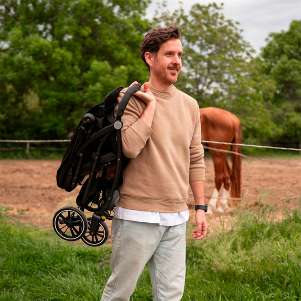 Cărucior pentru copil Lorelli Stroller Fresh 10021942401/ Black photo 8 Cărucior pentru copil Lorelli Stroller Fresh 10021942401/ Black photo 8