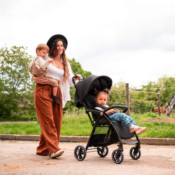 Cărucior pentru copil Lorelli Stroller Fresh 10021942401/ Black photo 9 Cărucior pentru copil Lorelli Stroller Fresh 10021942401/ Black photo 9