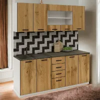 Bucătărie Haaus Riga PAL/ Stejar Wotan