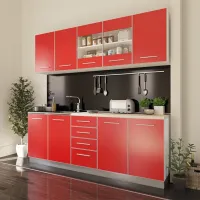 Bucătărie Haaus Riga PAL/ Red