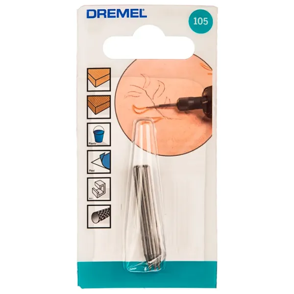 Набор фрез Dremel 26150105JA Cталь photo 3
