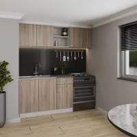 Bucătărie Haaus Kara PAL/ Stejar Sonoma închis