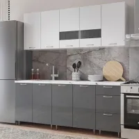 Bucătărie ML-Mobila AGT MDF/ Anthracite photo 2