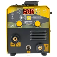 Aparat de sudat Powermat PM-IMGTS-200L 230 V cu electrod (MMA), cu gaz inert (TIG)/ Yellow photo 6