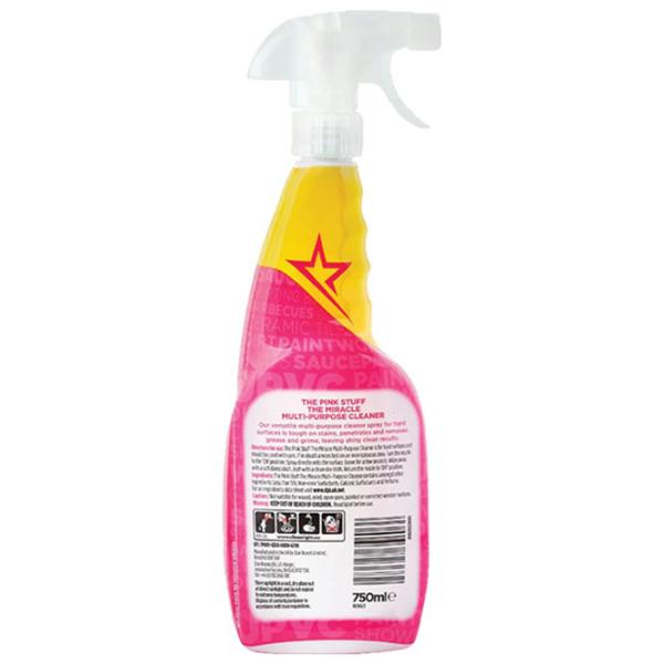 Средство The Pink Stuff Miracle Multi-Purpose Cleaner 5060033823682 Спрей/ для очистки photo 2