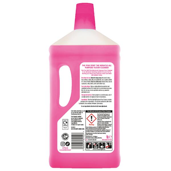 Средство The Pink Stuff Floor Cleaner 5060033821527 жидкость / для очистки photo 2