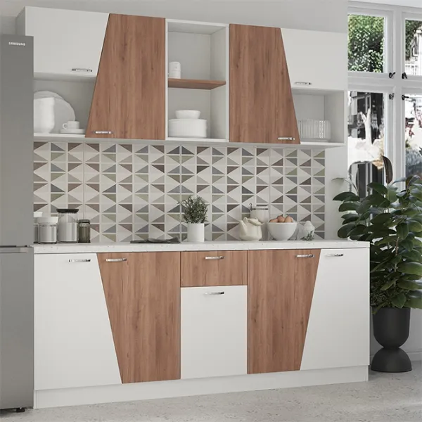 Кухня ML-Mobila Breeze ДСП/ Дуб Золотой photo 2 Кухня ML-Mobila Breeze ДСП/ Дуб Золотой photo 2