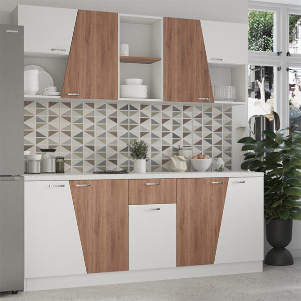 Кухня ML-Mobila Breeze ДСП/ Дуб Золотой photo 2 Кухня ML-Mobila Breeze ДСП/ Дуб Золотой photo 2