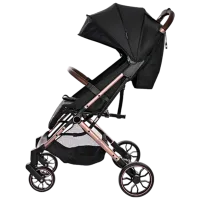 Cărucior pentru copil Lorelli Stroller Ribera 10021902501/ Black photo 2