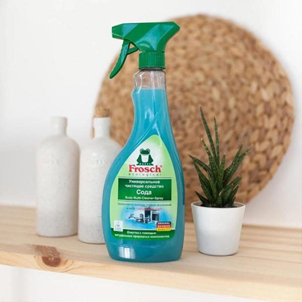 Soluție Frosch with soda 4009175164506 spray / pentru curățare photo 4 Soluție Frosch with soda 4009175164506 spray / pentru curățare photo 4