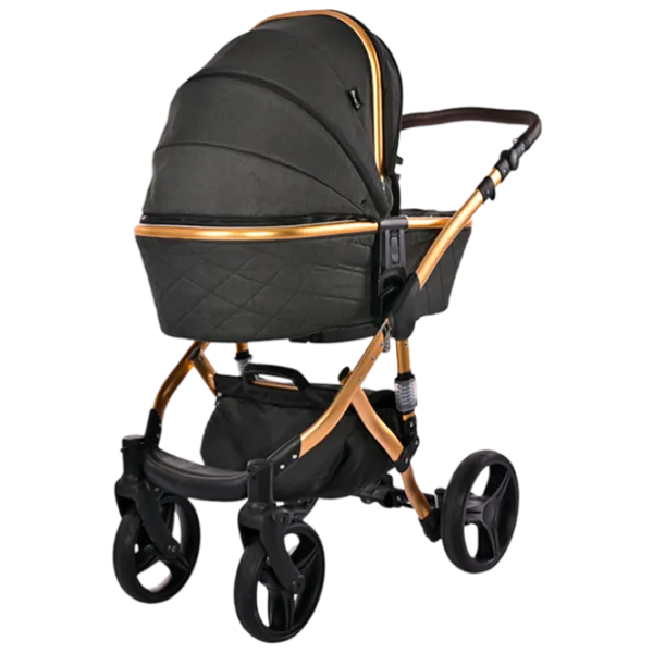 Cărucior pentru copil Lorelli Rimini Premium 10021622401/ Black photo 4