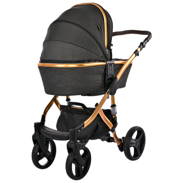 Cărucior pentru copil Lorelli Rimini Premium 10021622401/ Black photo 4