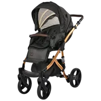 Cărucior pentru copil Lorelli Rimini Premium 10021622401/ Black photo 5