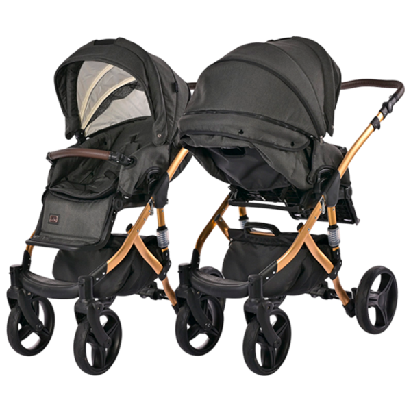 Cărucior pentru copil Lorelli Rimini Premium 10021622401/ Black photo 6