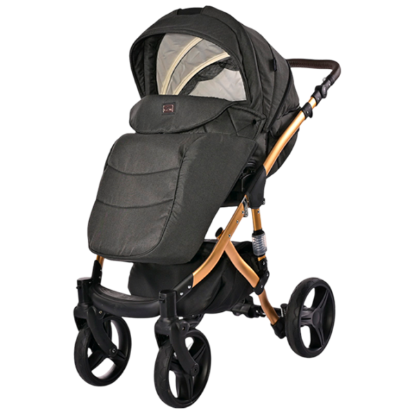 Cărucior pentru copil Lorelli Rimini Premium 10021622401/ Black photo 7