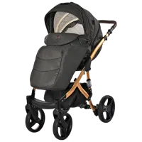 Cărucior pentru copil Lorelli Rimini Premium 10021622401/ Black photo 7
